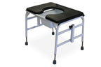 Bariatric HD Drop-Arm Commode Backrest White/26" (RPBC-05B26)