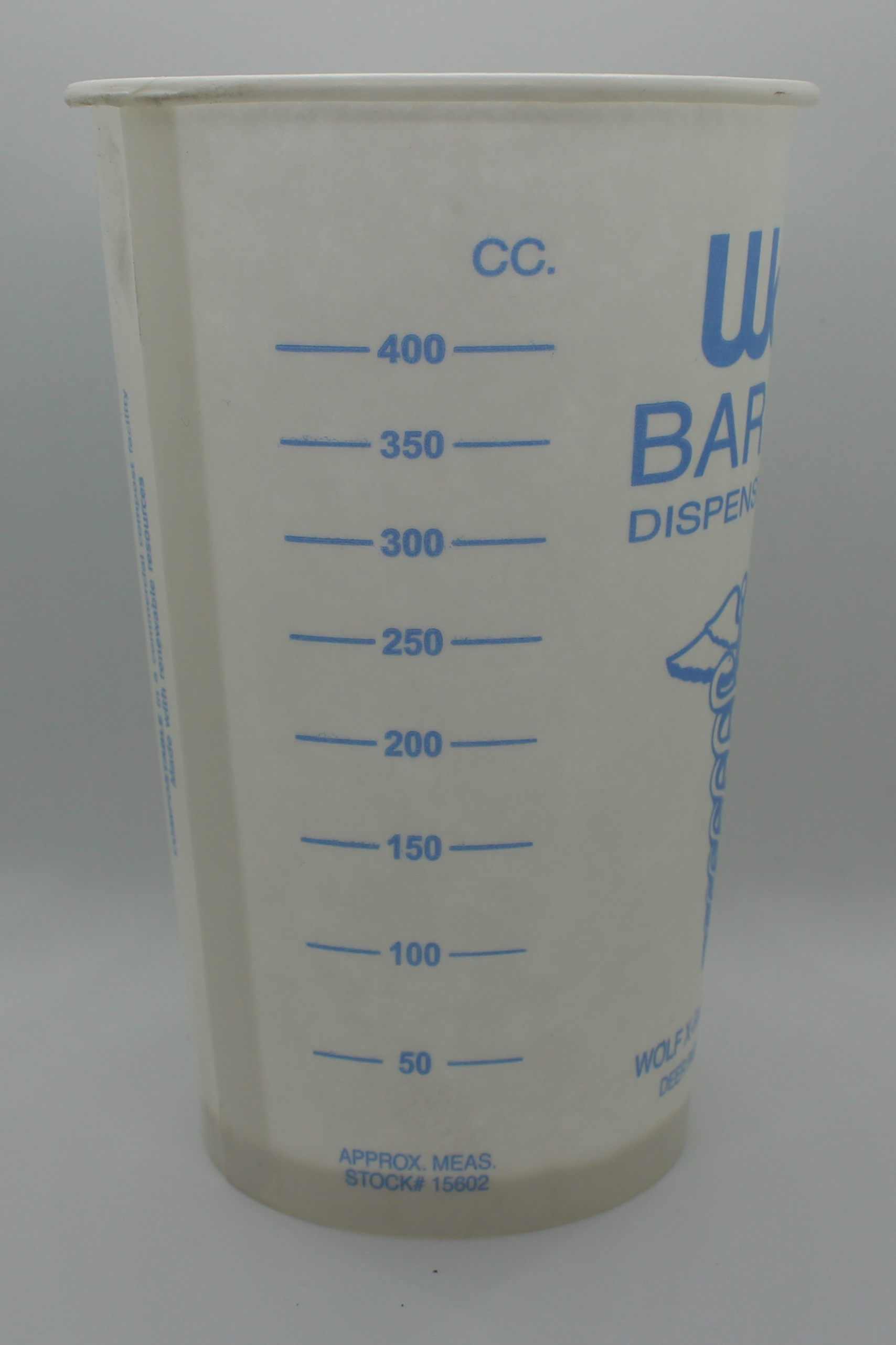 Barium Paper Cups - View 1