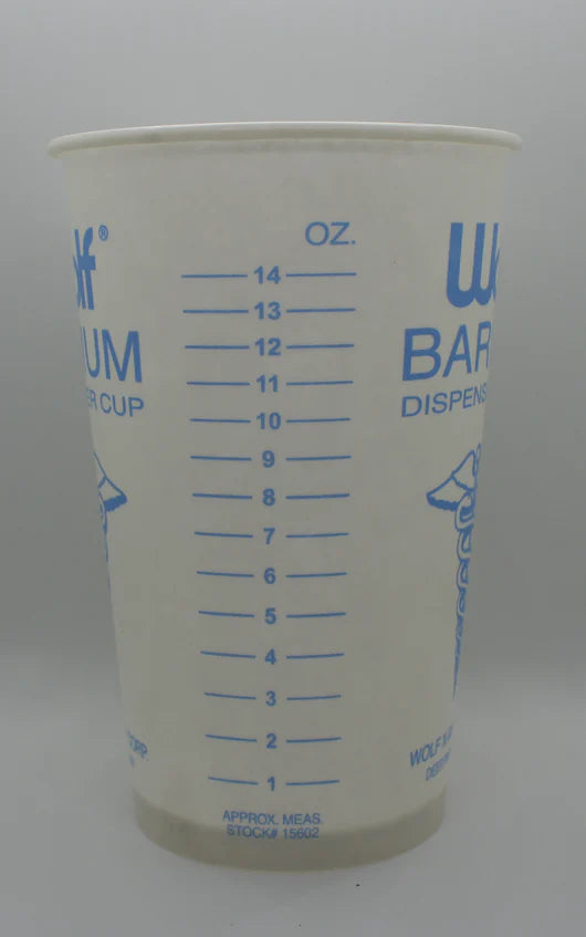 Barium Paper Cups