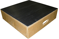 Bailey Platform Stool, 6"H x 22" x 22", 1000 LB Capacity - Model 4525