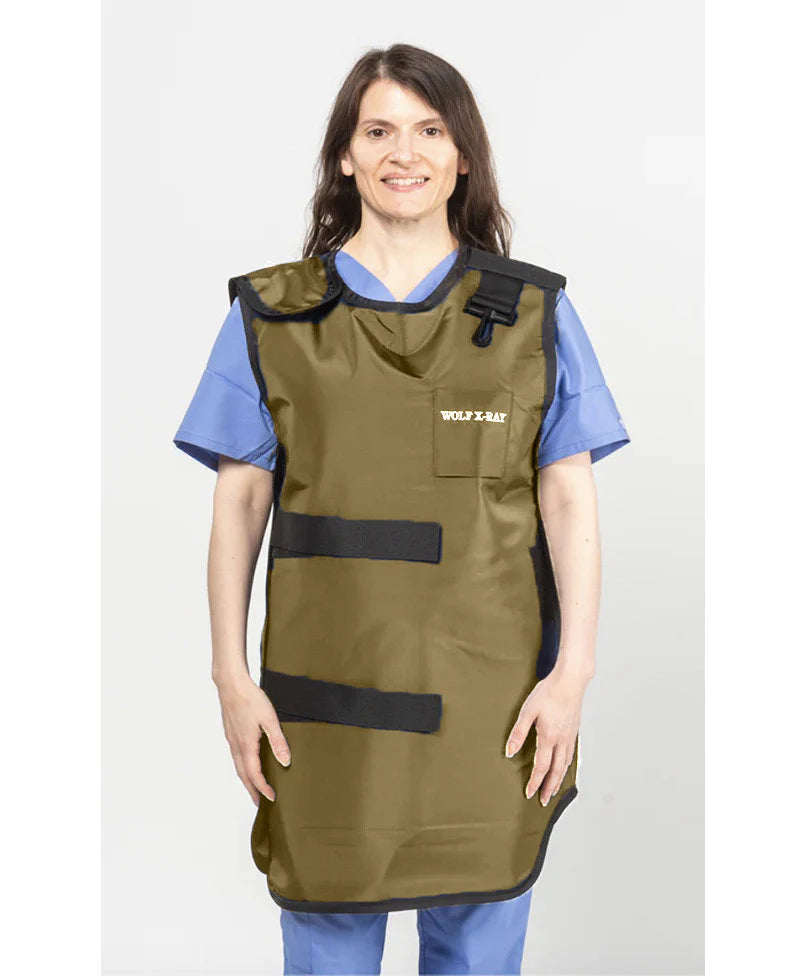 SPECIAL PROCEDURE APRON - .5 mm Lead Free 21X36 Beige- Small