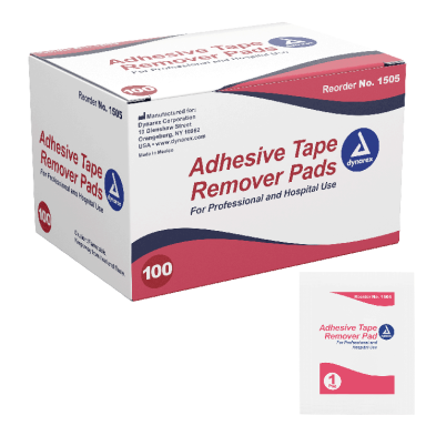 Adhesive Tape Remover Pad, 10/100/cs