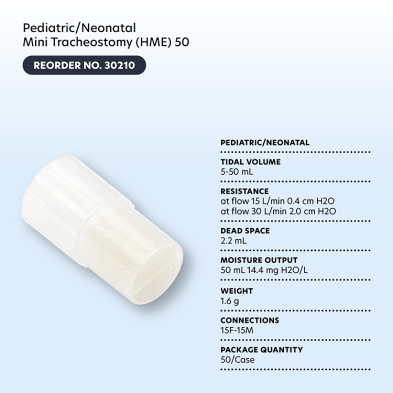 Pediatric/Neonatal Mini Tracheostomy (HME) 50