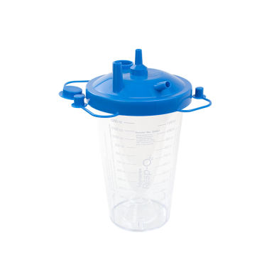 Disposable Suction Canister w/ Float Valve Shutoff