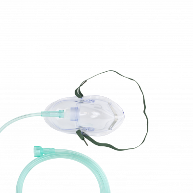 Oxygen Medium-Concentration Elongated Mask w/ 7' (2.1 m)tubi