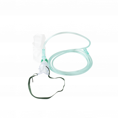 Oxygen High-Concentration Standard Mask w/ 7' (2.1 m) tubing