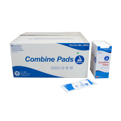 Combine Pads 1/pouch - Sterile