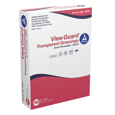 View Guard Transparent Dressings - Sterile