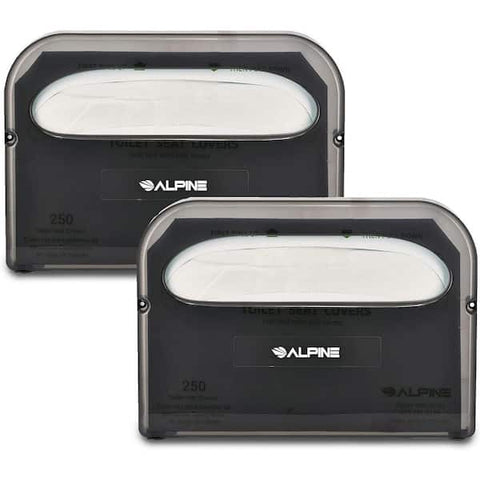 Alpine Toilet Seat Cover Dispenser, Black