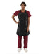 QUICK DROP APRON - .5 mm Light Weight Lead with Collar 25X40 Black- Extra Large