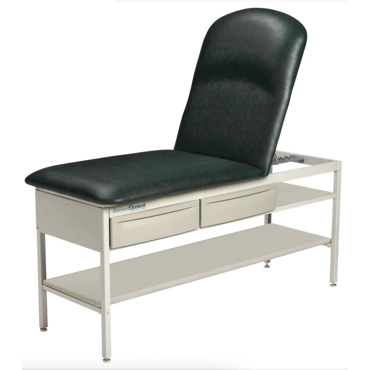 Element Treatment Table, Basic Frame w/ Shelf & Drawers, Adjustable Pillow Top - Feather Main image