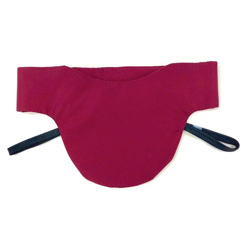 THYROID COLLAR - SOFTEX - .5 mm Light Weight Lead Burgundy Main image