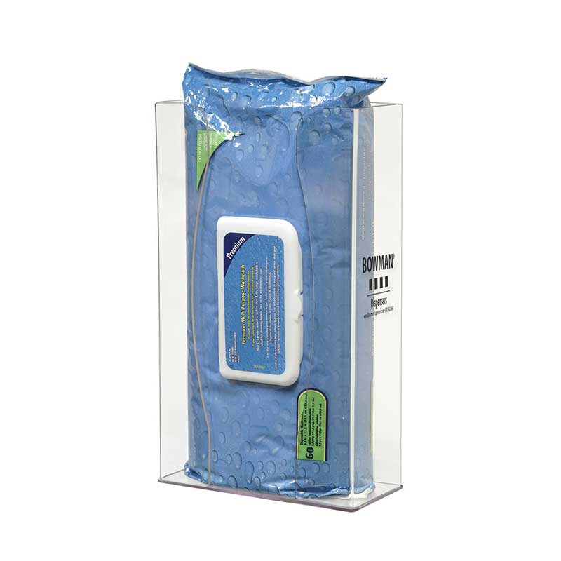 Personal Wipe Dispenser Clear PETG