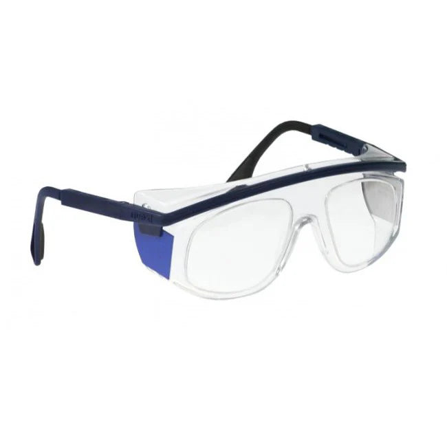 EYEWEAR EYEGLASSES .75MM PROTECTIVE "X-VISION" - BLUE / CLEAR