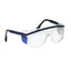 EYEWEAR EYEGLASSES .75MM PROTECTIVE "X-VISION" - BLUE / CLEAR