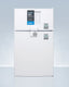 2-door cycle defrost refrigerator-freezer in slim width and white finish