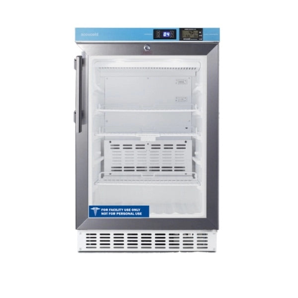 Accucold ADA compliant built-in or freestanding 20" wide all-refrigerator for residential use (Model ALR46WCSS)