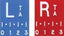 Digital Imaging Markers: R & L 3/4", Custom 2 or 3 initials - 1/4" (Must include custom info when ordering)