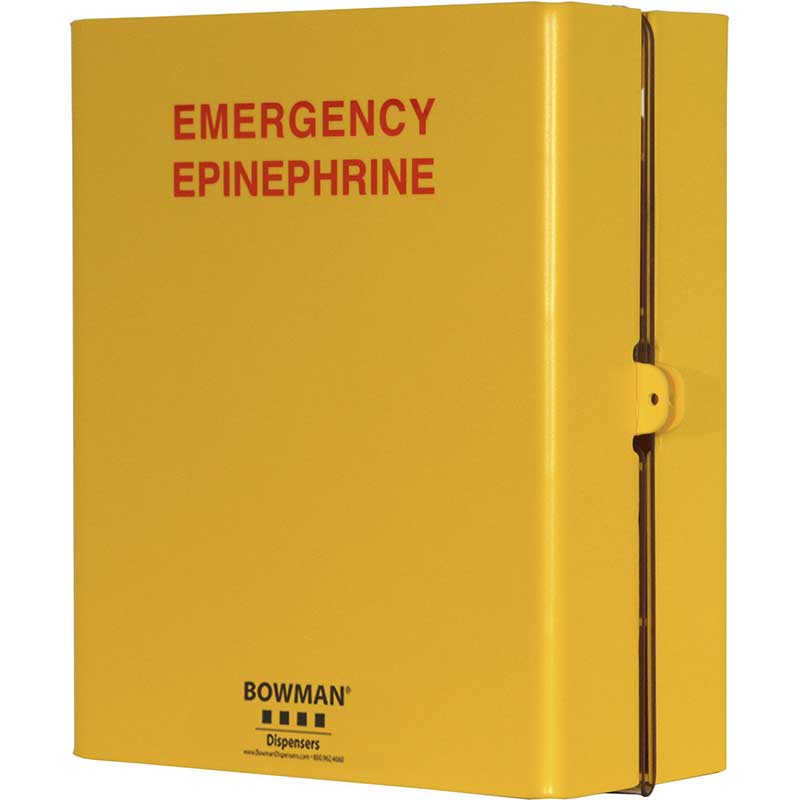 Epinephrine Injector Dispenser 10 Yellow Sintra