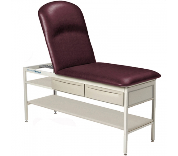 Element Treatment Table with Shelf & Drawers - Brewer
