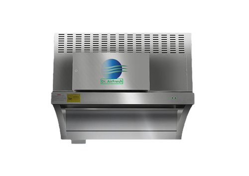 20" wide retractable range hood for recirculating operation