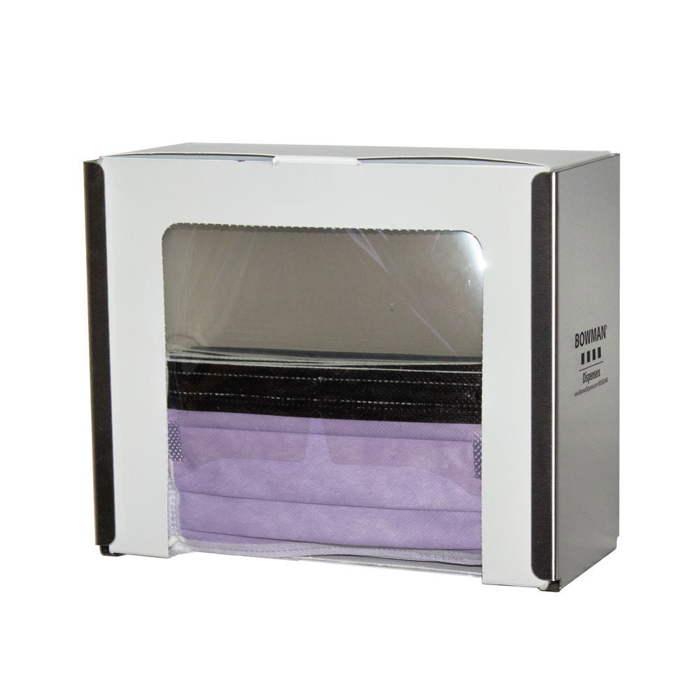 Face Mask Dispenser Shield Style Single Stainless Steel Main image