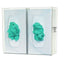 Glove Box Dispenser Double Vert/Horiz Space Saver Clear PETG