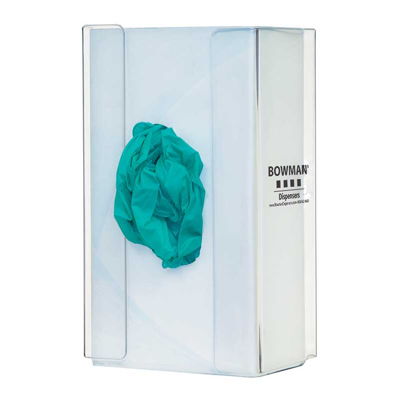 Glove Box Dispenser Single Vert/Horiz Clear PETG Main image