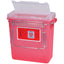 Sharps Container and Mounting Bracket, 3 Gallon; for V-Series