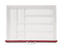 Full CC Drawer Divider Tray #1, Each (fixed dividers, full drawer tray)