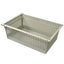 8 inch Exchange Tray, Solid Sides, Flex Module ABS Gray, 23 5/8 x 15 3/4 x 7 7/8 in with Pull Out Stoppers