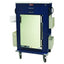 Premium Large Malignant Hyperthermia Cart with Lab Quality FOLLETT #REF2 1.8 cu ft Refrigerator, 1-3" and 2-6" Storage D