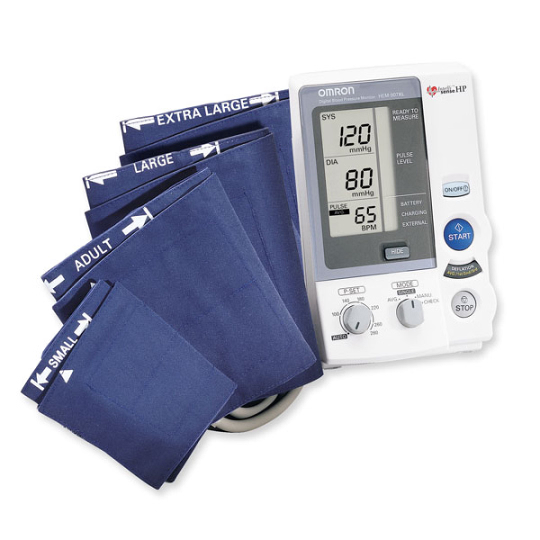 Professional IntellisenseÂ® Blood Pressure Monitor - HEM-907XL