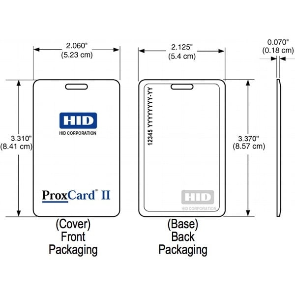 Harloff HID Prox Card