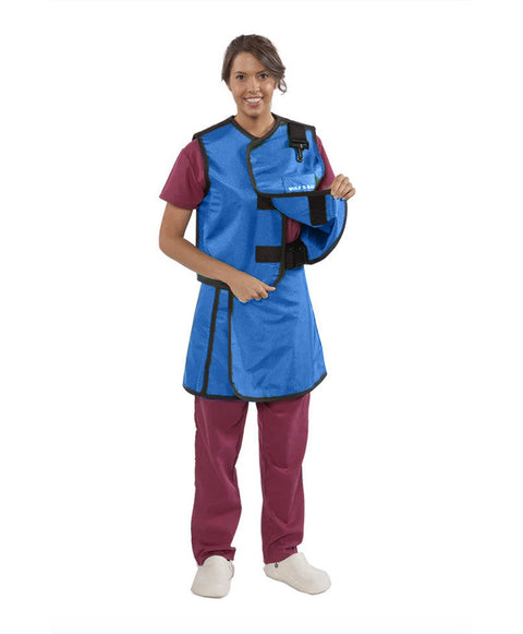 WOMen's Apron & Vest .35 mm Lead Free w/Thyroid Collar