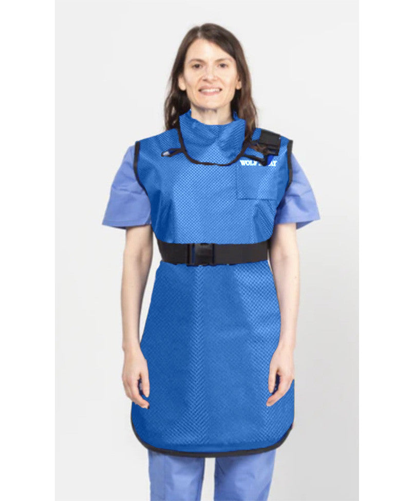 COAT APRON - .35 mm   Lead Free   25X40 Teal - Extra Large Main image