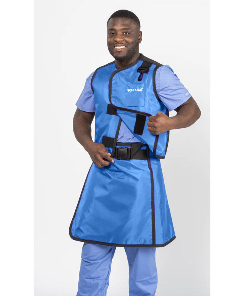 Men's Apron & Vest .35 mm Regular Lead Free w/Thyroid Collar
