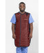 FRONT CLOSING SPECIAL PROCEDURE APRON - .25 mm   Lead Free   21X36 Burgundy