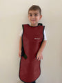PEDIATRIC FRONT CLOSING SPECIAL PROCEDURE APRON - .5 mm   Regular Lead   10x27 Burgundy