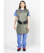 EASY WRAP - .25 mm   Lead Free with Thyroid Collar   25X40 Grey - Extra Large