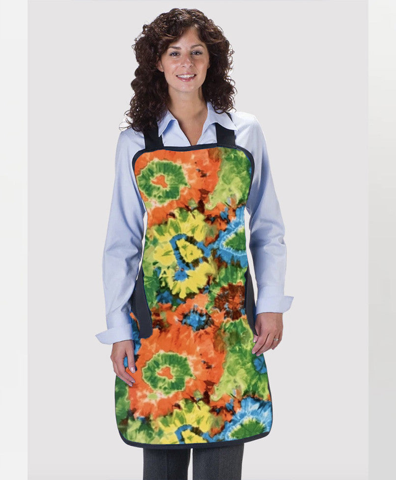 CONVENTIONAL APRON  - .25 mm   Lead Free   25X40 Tye Dye - Extra Large