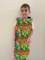 PEDIATRIC FRONT CLOSING SPECIAL PROCEDURE APRON - .5 mm   Light Weight Lead   14x31 Tye Dye - Large