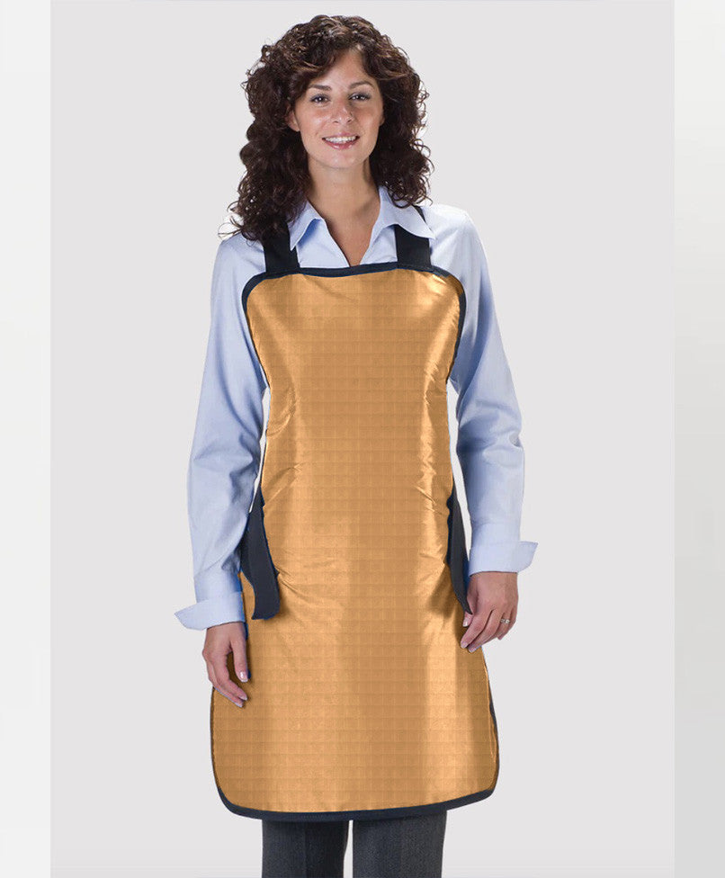 CONVENTIONAL APRON  - .25 mm   Lead Free   24X39 Shimmering Bronze - Medium Main image