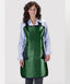 CONVENTIONAL APRON  - .35 mm   Lead Free   22X37  Shimmering Green