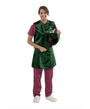 WOMEN'S APRON AND VEST : .25 mm   Lead Free W/THYROID COLLAR VEST: 21X19 APRON: 19X30-34 Shimmering Bronze Main image