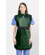 COAT APRON - .25 mm   Lead Free   22X37  Shimmering Green