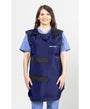 SPECIAL PROCEDURE APRON - .25 mm   Lead Free   22X38 Shimmering Electric Blue - Medium