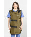SPECIAL PROCEDURE APRON - .5 mm   Lead Free   21X36  Shimmering Tan