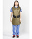 PEDIATRIC FRONT CLOSING SPECIAL PROCEDURE APRON - .5 mm   Regular Lead   14x31 Shimmering Tan - Large