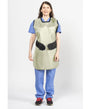 EASY WRAP - .5 mm   Lead Free with Thyroid Collar   26x42  Antimicrobial Beige - Extra Extra Large